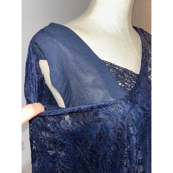 Xotica Vintage Women’s Vintage Witchy Whimsigoth Lace Layered Maxi Dress size L - Picture 4 of 9